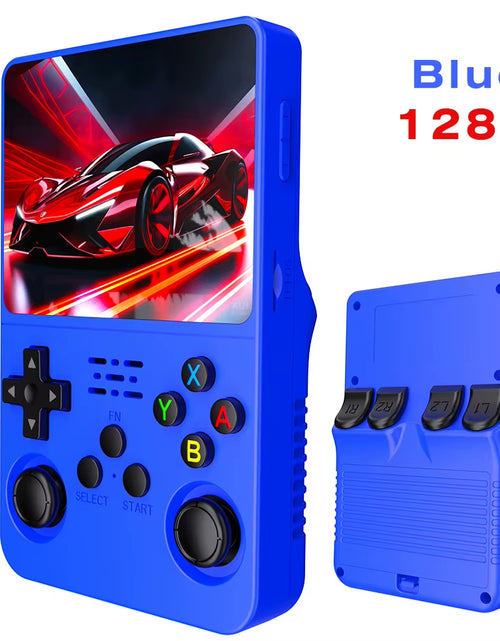 Load image into Gallery viewer, R36S Retro Handheld Video Game Console Linux System 3.5 Inch IPS Screen R35S Pro Portable Pocket Video Player 64GB Games
