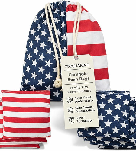 Cornhole Bags All Weather Proof Plastic Pellet Filled Corn Hole Bean Bags Pro Corn Hole Bags Set of 8 Regulation Waterproof Cornhole Bean Bags Canvas Corn Holes Bean Bags