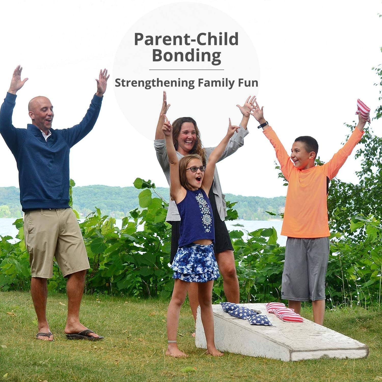 Cornhole Bags All Weather Proof Plastic Pellet Filled Corn Hole Bean Bags Pro Corn Hole Bags Set of 8 Regulation Waterproof Cornhole Bean Bags Canvas Corn Holes Bean Bags