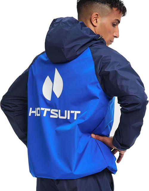Load image into Gallery viewer, Sauna Suit for Men Sweat Sauna Jacket Pant Gym Workout Sweat Suits
