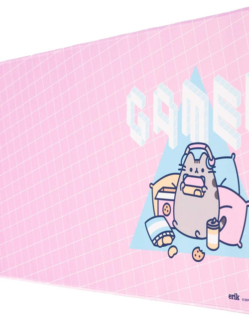 Load image into Gallery viewer, Official Pusheen Rose Collection XXL Mouse Mat - Desk Pad - 31.5" X 13.78" Non-Slip Rubber Base Mouse Pad, Gaming Mouse Pad, Keyboard Mouse Mat, Waterproof Mouse Mat
