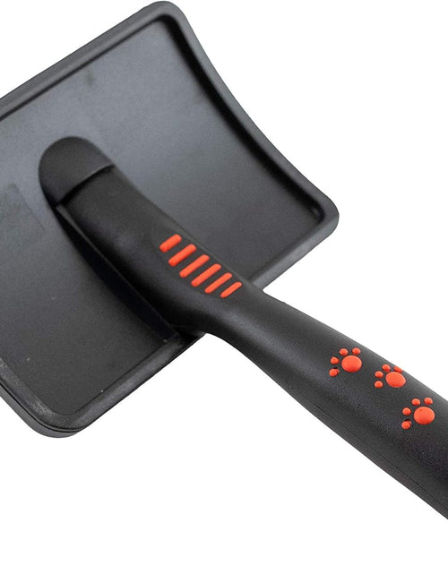 Load image into Gallery viewer, Paw Brothers Soft Pin Curved Slicker Brush for Dogs, Coated Tips, Maximum Coverage, Gentle on Skin, Large
