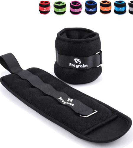 Ankle Weights for Women, Men and Kids - Strength Training Wrist/Leg/Arm Weight Set with Adjustable Strap for Jogging, Gymnastics, Aerobics, Physical Therapy