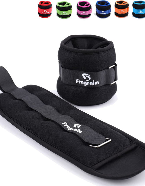 Load image into Gallery viewer, Ankle Weights for Women, Men and Kids - Strength Training Wrist/Leg/Arm Weight Set with Adjustable Strap for Jogging, Gymnastics, Aerobics, Physical Therapy
