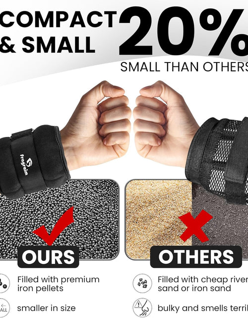Load image into Gallery viewer, Ankle Weights for Women, Men and Kids - Strength Training Wrist/Leg/Arm Weight Set with Adjustable Strap for Jogging, Gymnastics, Aerobics, Physical Therapy
