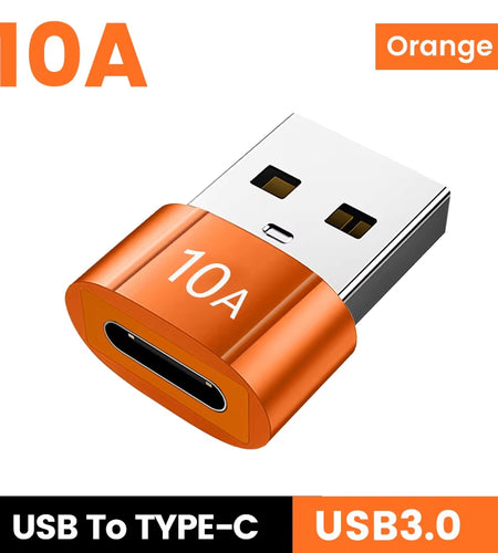 10A USB Type C to USB a Adapter USB 3.0To Type C OTG Converter Connector for Macbook Ipad Huawei Xiaomi Samsung
